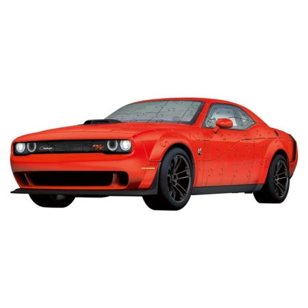 Puzzle 3D Dodge Challenger RT rojo 108 piezas