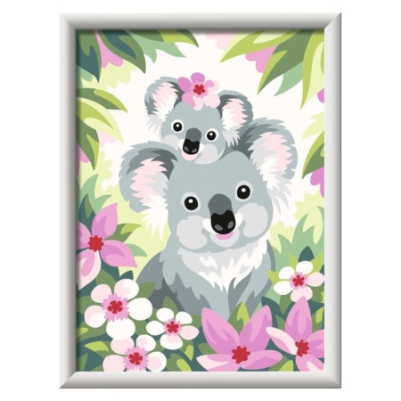 Pintar por números Koalas adorables