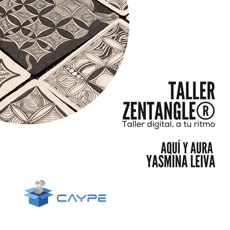 Curso digital de Zentangle con Yasmina Leiva – Digital Zentangle course with Yasmina Leiva