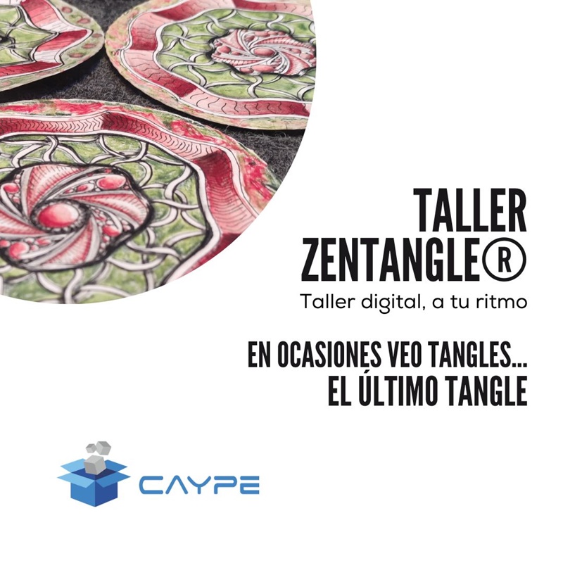 Curso digital de Zentangle con El Último Tangle – Digital Zentangle course with El Último Tangle