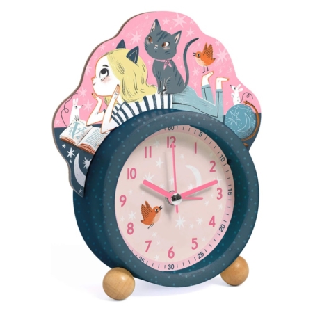 Reloj despertador Gatito