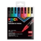 Estuche de 8 rotuladores Posca PC-3M Basic