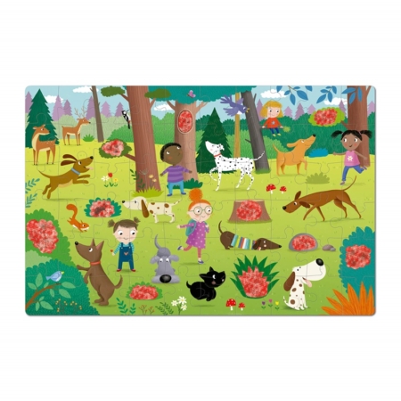 Puzzle secretos de los perros 60 piezas