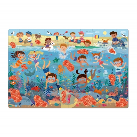 Puzzle secretos de la playa 60 piezas