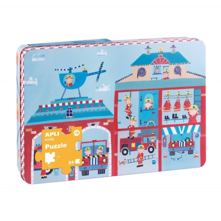 Puzzle Bomberos 24 piezas