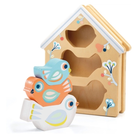 Casita de pájaros encajable BabyBirdi