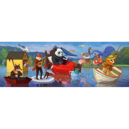 Puzzle galería Summer lake 350 piezas