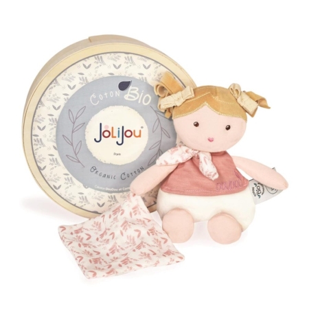 Muñeca de algodón bio Camélia 22 cm