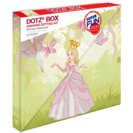 Pintar con diamantes Diamond Dotz Princess Adventure 28 x 28 cm
