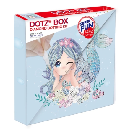 Pintar con diamantes Diamond Dotz Sea Scarlett 28 x 28 cm