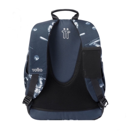 Mochila escolar Totto Crayoles estampado astronautas