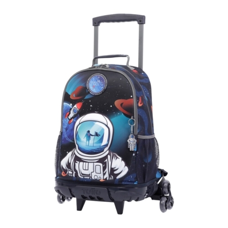 Mochila escolar con 3 ruedas Totto Astronaut grande