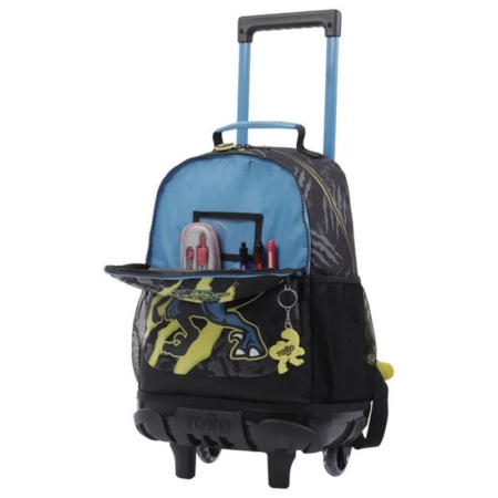 Mochila escolar con ruedas Totto Raptor mediana