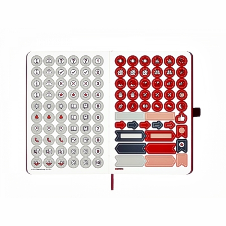 Cuaderno Design F3 liso Love 100x150mm.