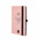 Cuaderno Design F3 liso Butterfly 100x150mm.