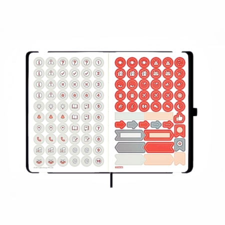 Cuaderno Design F3 liso Butterfly 100x150mm.