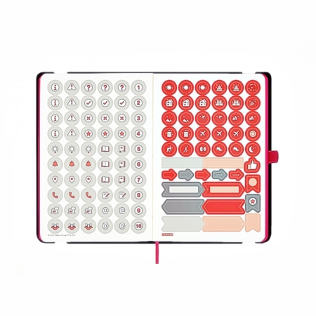 Cuaderno Design FA5 liso Flamingo 148x210mm.