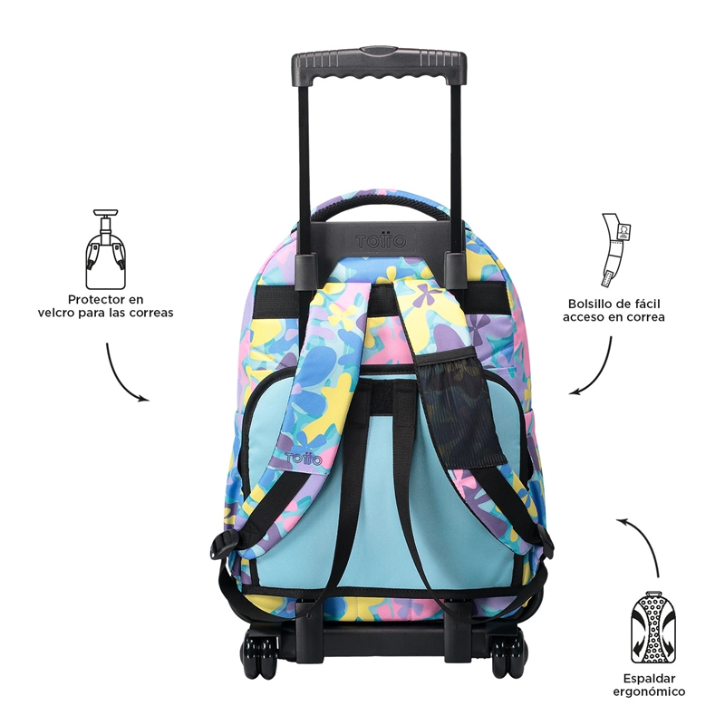 Mochilas totto de flores shop