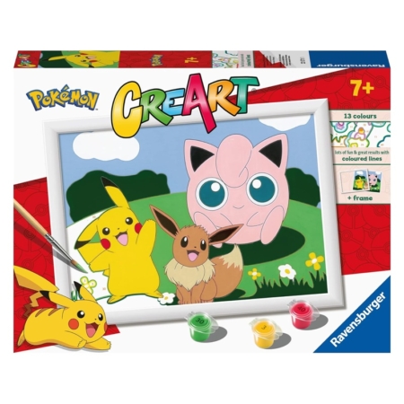 Pintar por números Pokemon classics