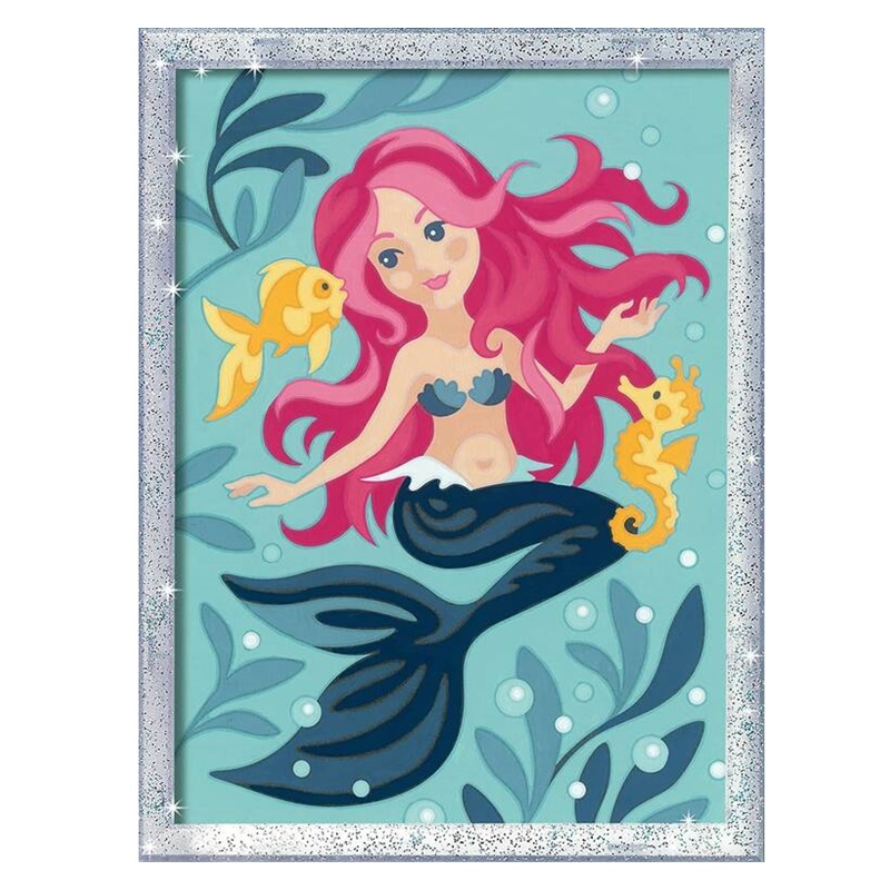 Pintar por números Sirenita 2 Pintar por números Sirenita