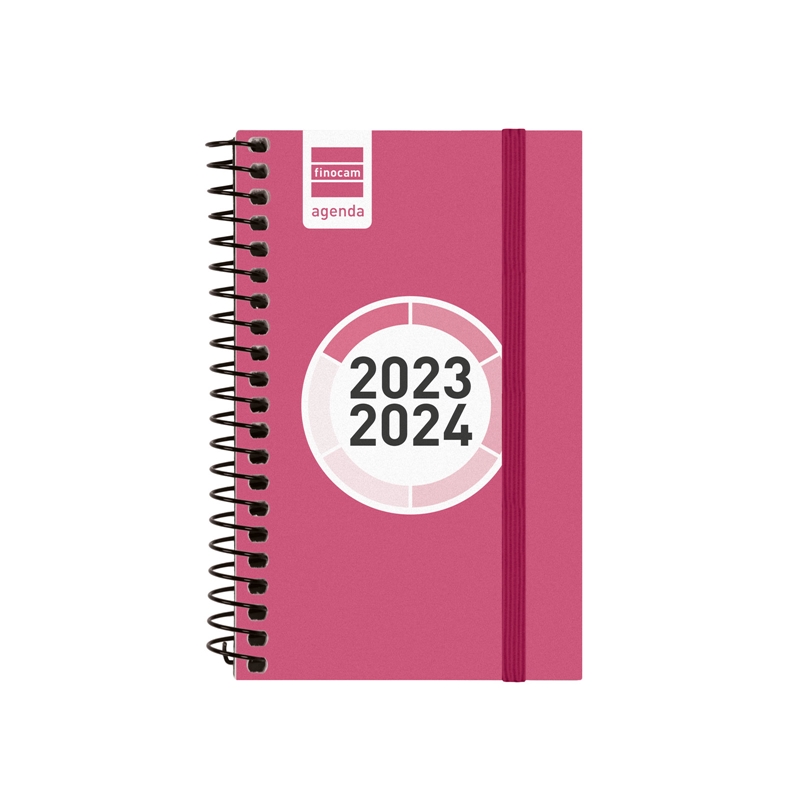 Agenda escolar 2023-2024 Finocam E3 semana vista Espir Color Rosa