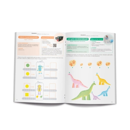 Cuaderno Rubio habilidades matemáticas 5 años
