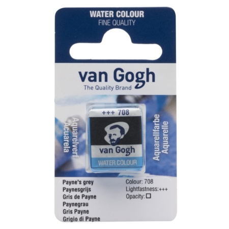 Pastilla de acuarela Van Gogh gris Payne