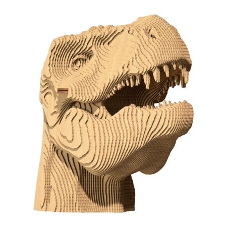 Puzzle 3D de cartón T-Rex 72 piezas