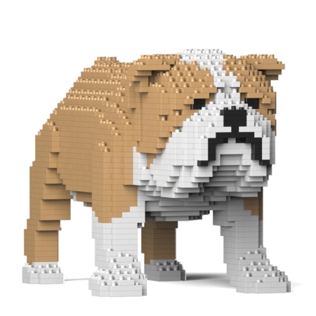 Bloques de construcción Jekca Bulldog inglés pequeño