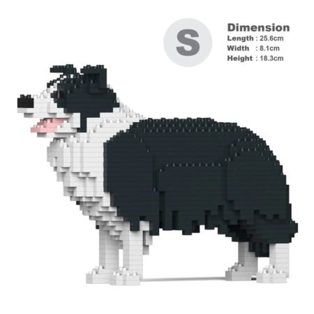 Bloques de construcción Jekca Border Collie pequeño