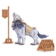 Puzzle 3D de madera Warrior wolf