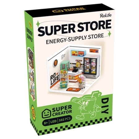 Maqueta DIY casa en miniatura Super Creator Energy Supply Store