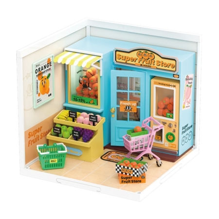 Maqueta DIY casa en miniatura Super Creator Daily VC Fruit Store