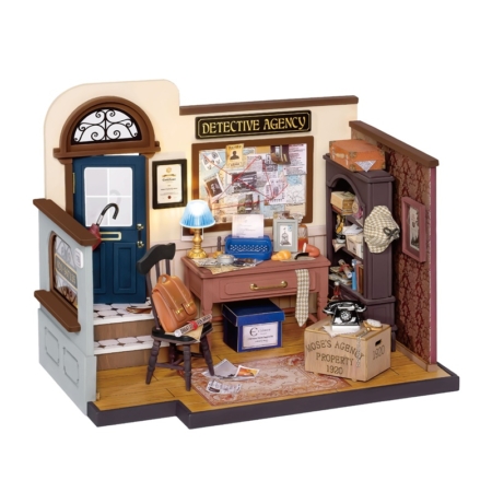 Maqueta DIY casa en miniatura Mose’s Detective Agency