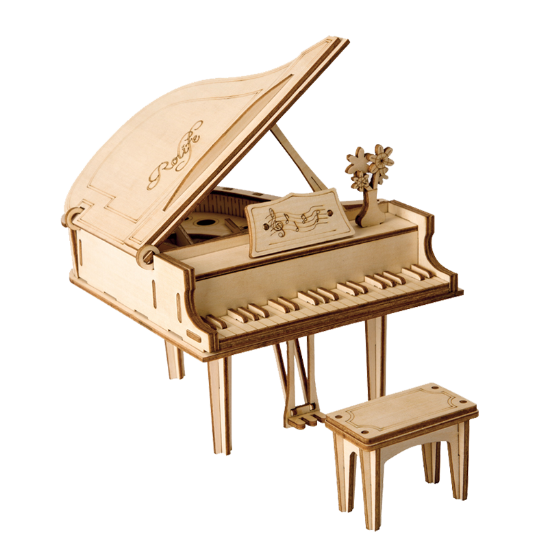 Puzzle 3D de madera Grand Piano