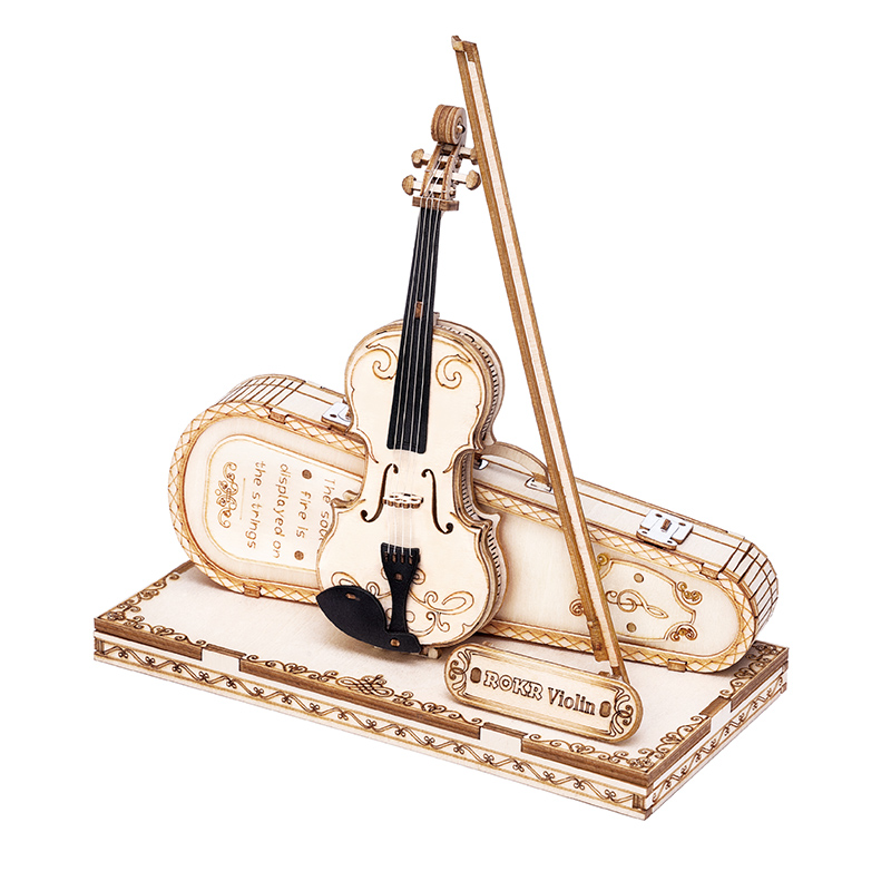 Puzzle 3D de madera Violin Capriccio