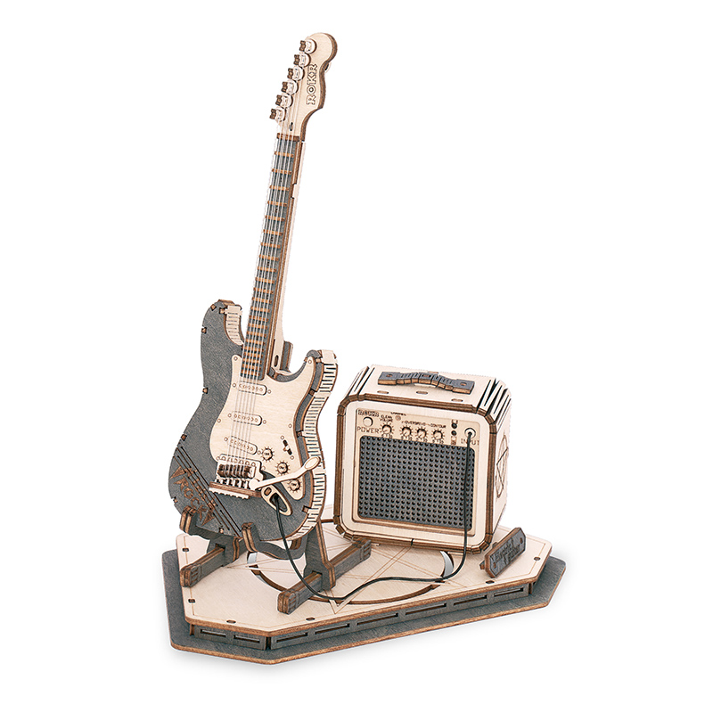 Puzzle 3D de madera Electric Guitar