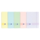 Carpeta de espiral Oxford Live & Go A4 30 fundas colores pastel