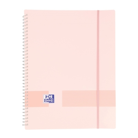 Carpeta de espiral Oxford Live & Go A4 40 fundas rosa chicle