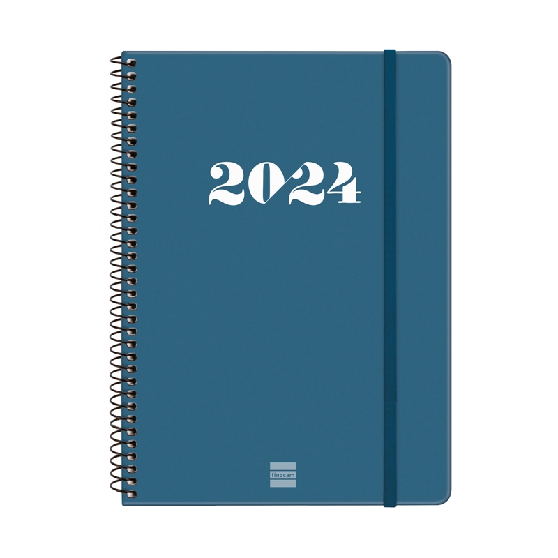 Agenda 2024 Finocam My E10 semana vista azul