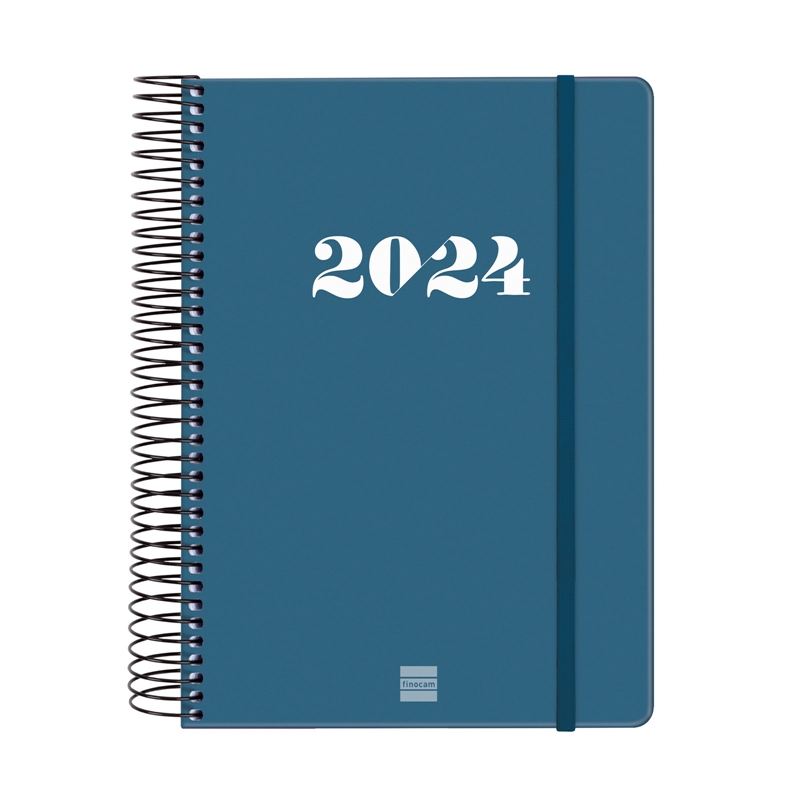 Agenda 2024 Finocam My E10 día página azul