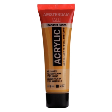 Pintura acrílica Amsterdam 20 ml ocre amarillo