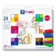Caja de 24 pastillas de pasta Fimo Soft