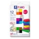 Caja de 12 pastillas de pasta Fimo Soft basic colours