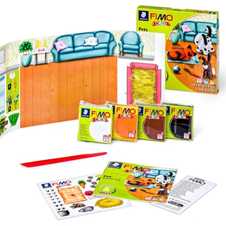Set de modelado Fimo Kids Form&Play pets
