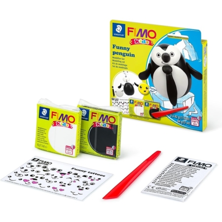 Set de modelado Fimo Kids penguin