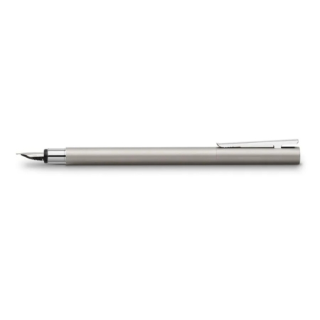 Pluma estilográfica de acero inoxidable mate Neo Slim M