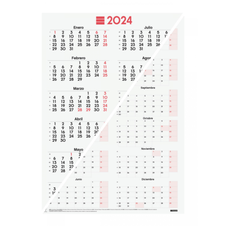 Póster calendario Finocam mixto 2024