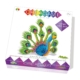 Origami 3D pavo real grande