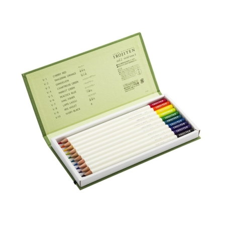 Caja de 10 lápices de colores Irojiten vol. 2 tonos vivos I